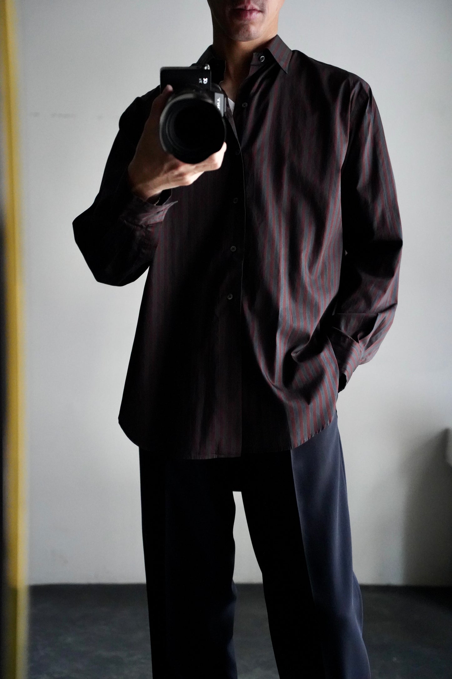 MEN HEUGN / ユーゲン ALAN SHIRTS over dyed