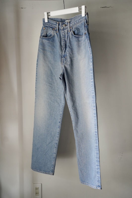 WOMEN CIOTA/シオタ インディゴスビンコットン13.5ozハイウエストデニム