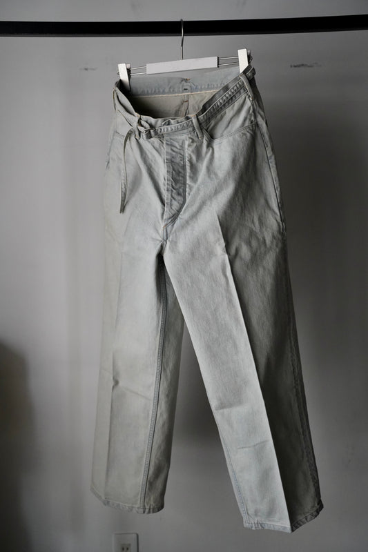 MEN blurhms/ブラーム 12.9oz Denim Narrow Belted Pants