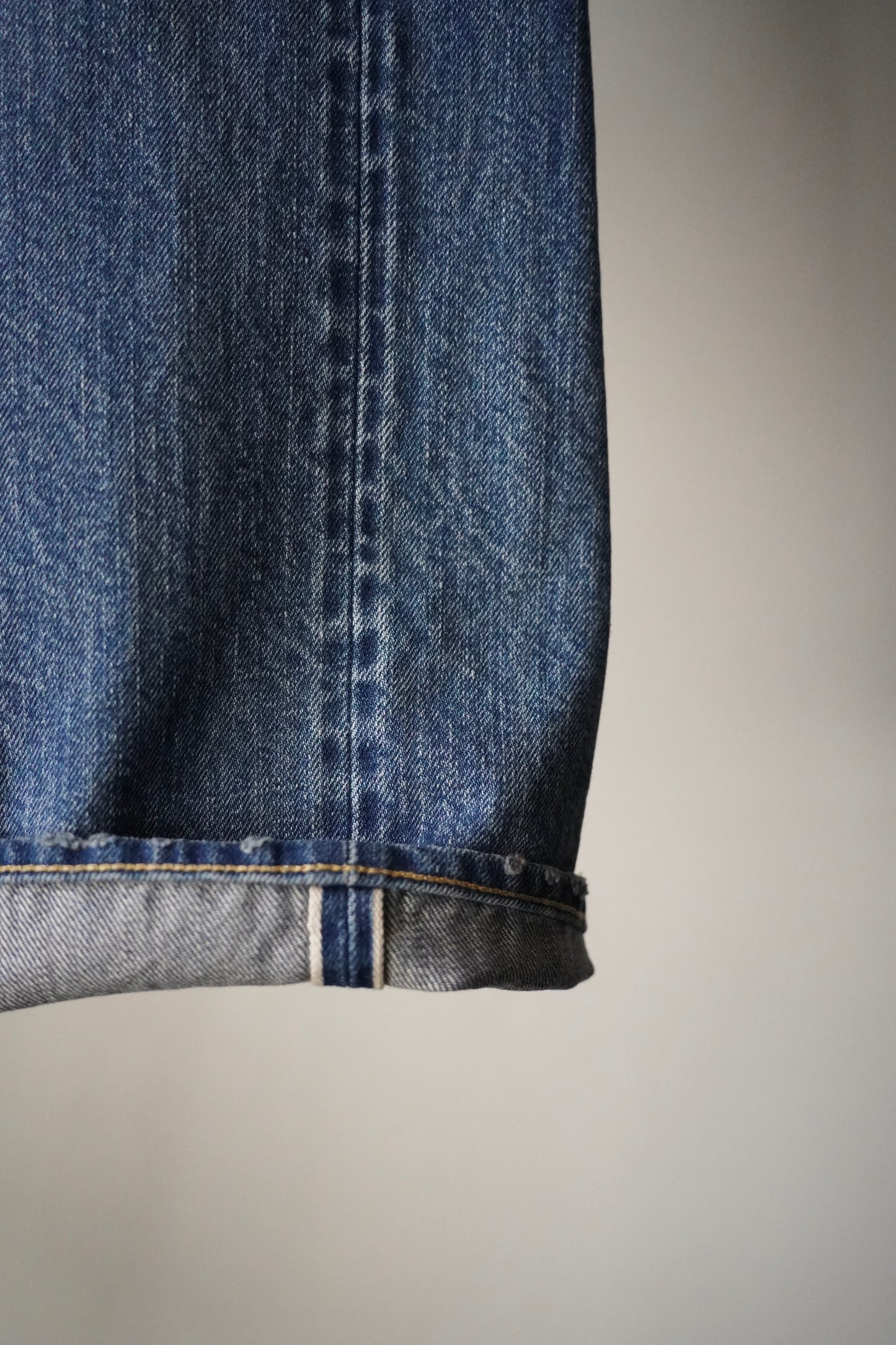MEN CIOTA/シオタ Tapered 5 Pocket Pants MD BLUE-D