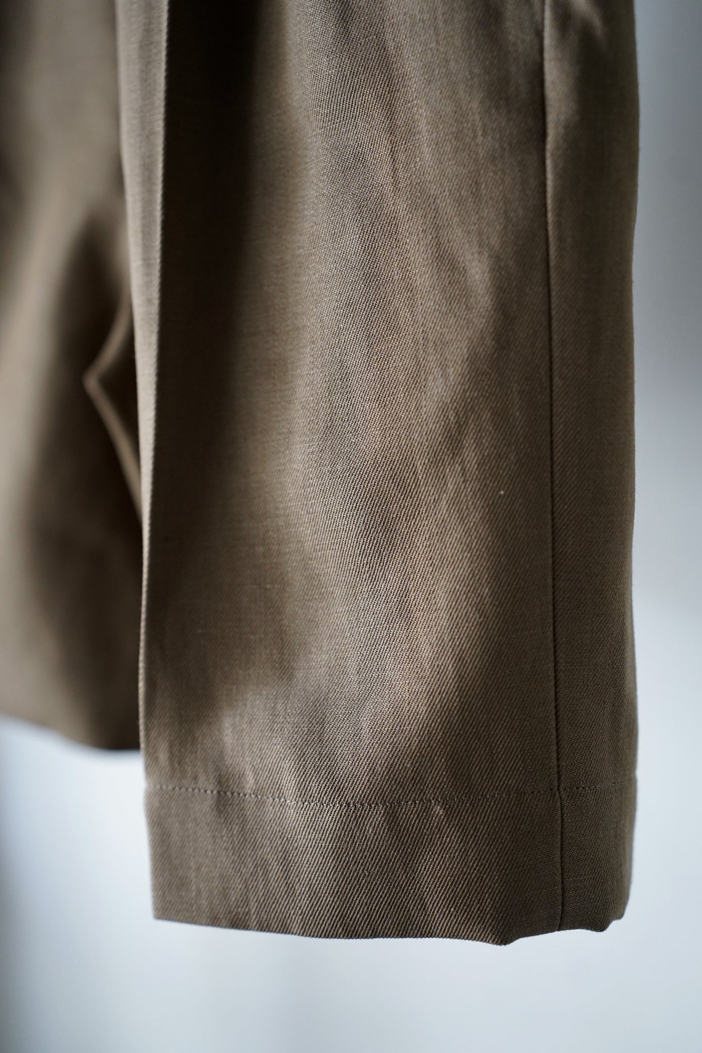 MEN HEUGN / ユーゲン Bill Wool linen SHORT
