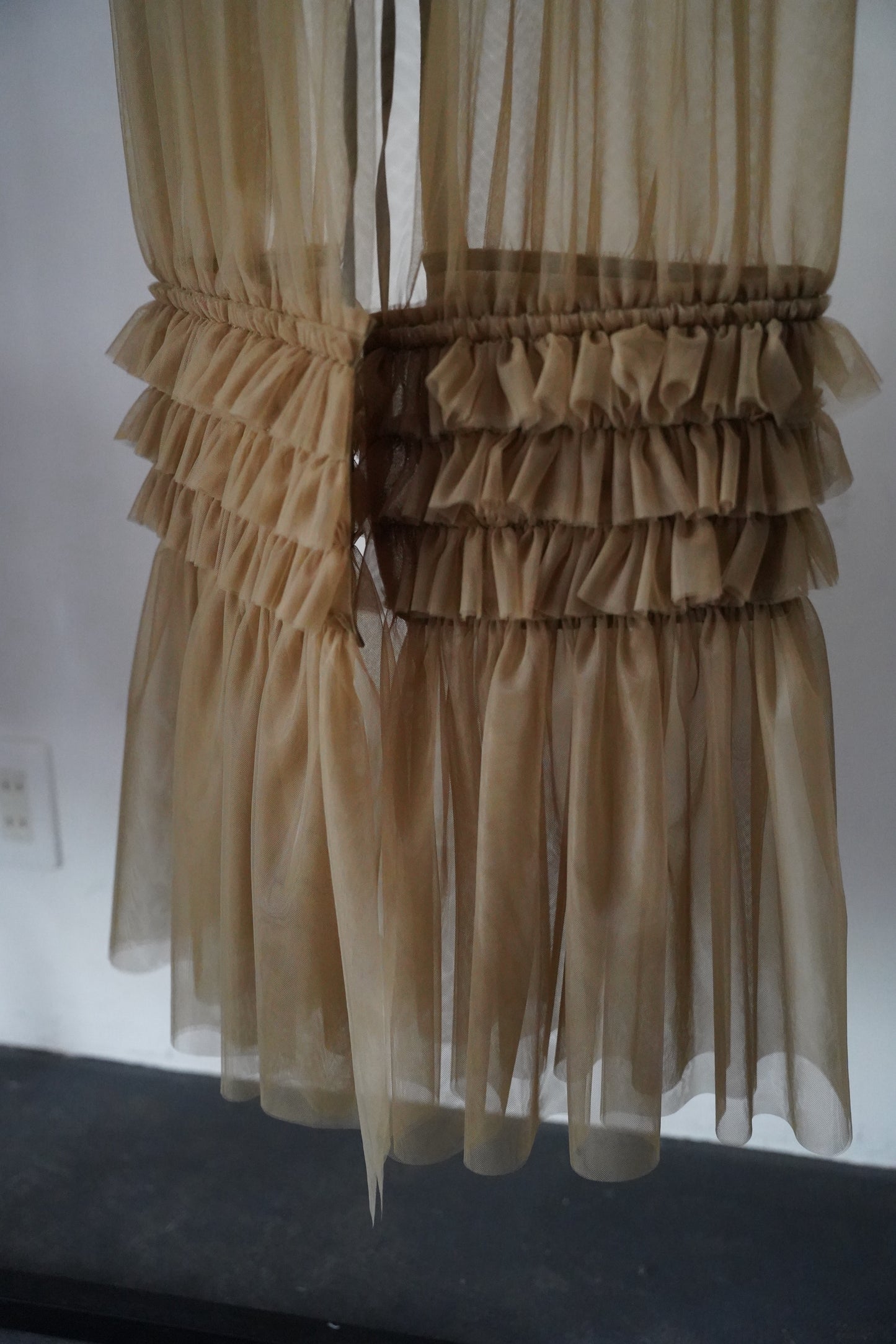 WOMEN RYU KAGA Commerbund tulle skirt