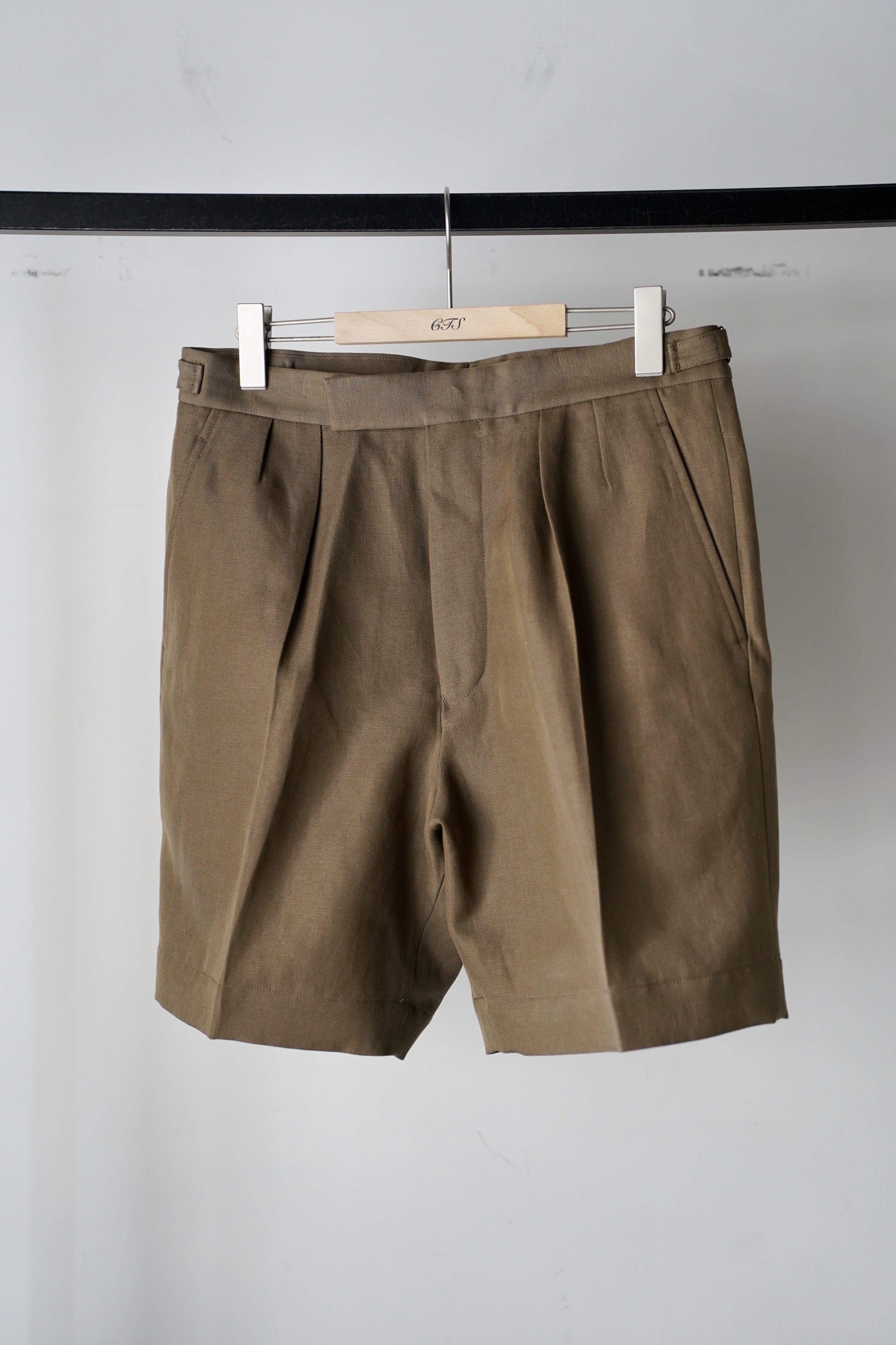 MEN HEUGN / ユーゲン Bill Wool linen SHORT – _COMES THE SUN