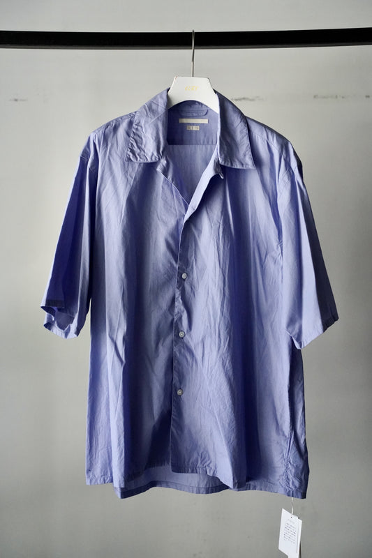 MEN　blurhms/ブラーム　Chambray Open-collar Shirt