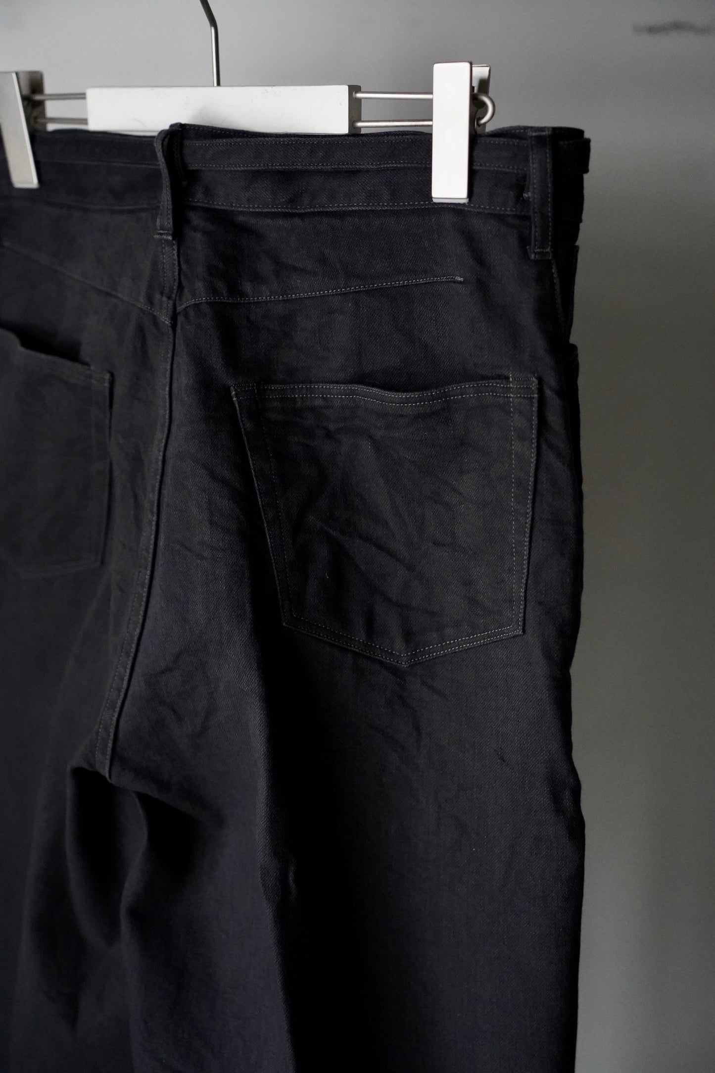 MEN blurhms/ブラーム 12.9oz Denim Narrow Belted Pants