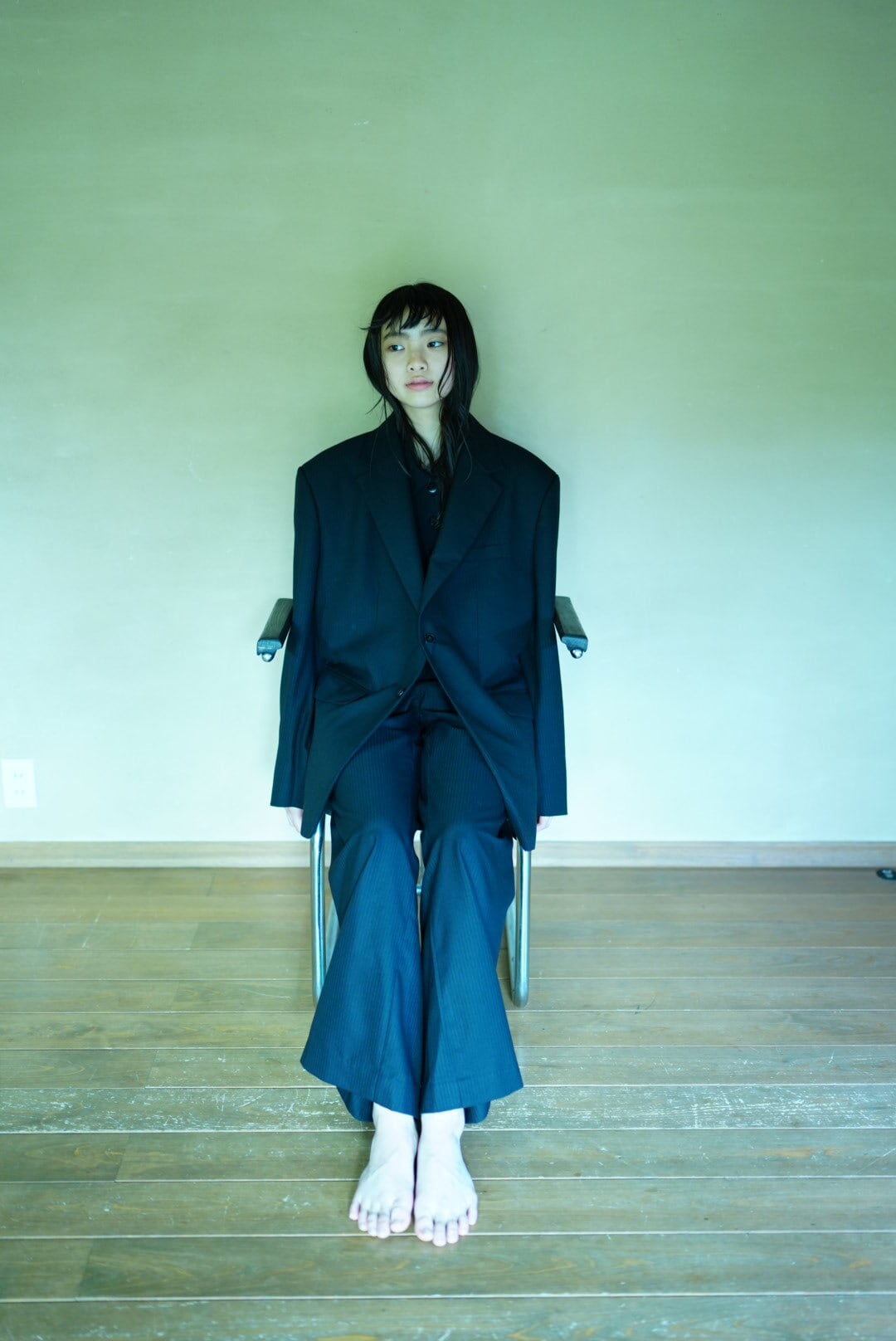 WOMEN TOO PARK black stripe