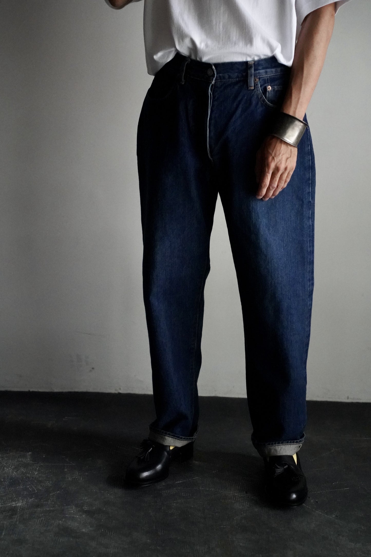 MEN CIOTA/シオタ 本藍 スビンコットン 13,5oz ストレートデニム