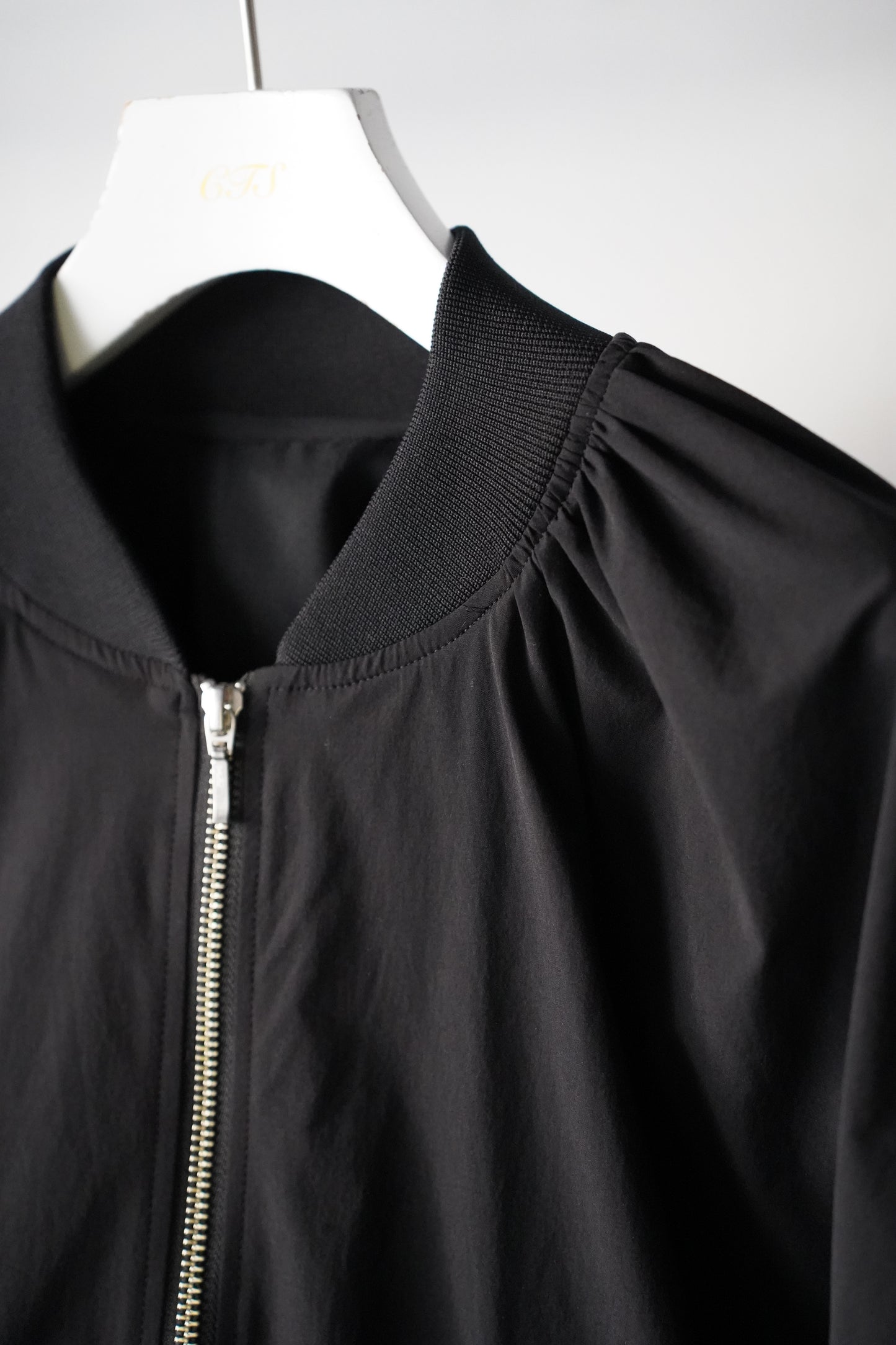 WOMEN IIROT/イロット Nylon Cotton Bomber