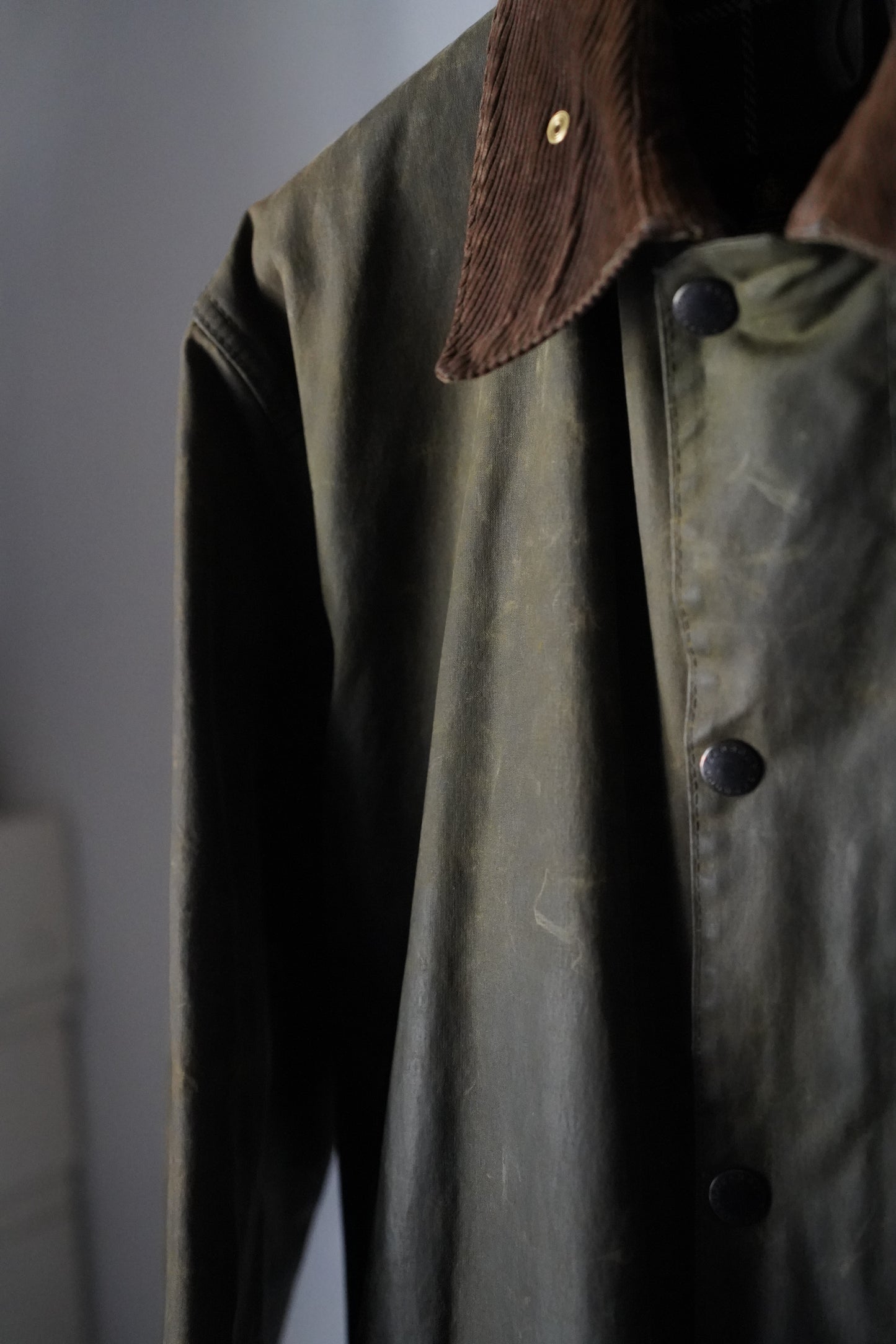 MEN VINTAGE/ビンテージ Barbour Northumbria Sage 40 (3Crown)