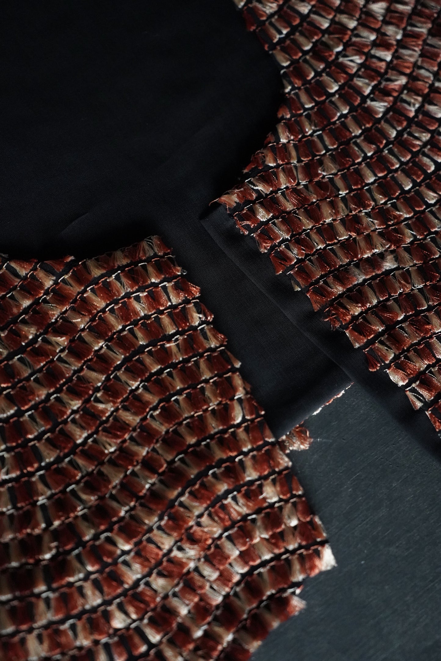 WOMEN Villd / ヴィルド fringe embroidery vest