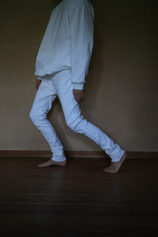 WOMEN MOON TREE PLANET leggings white