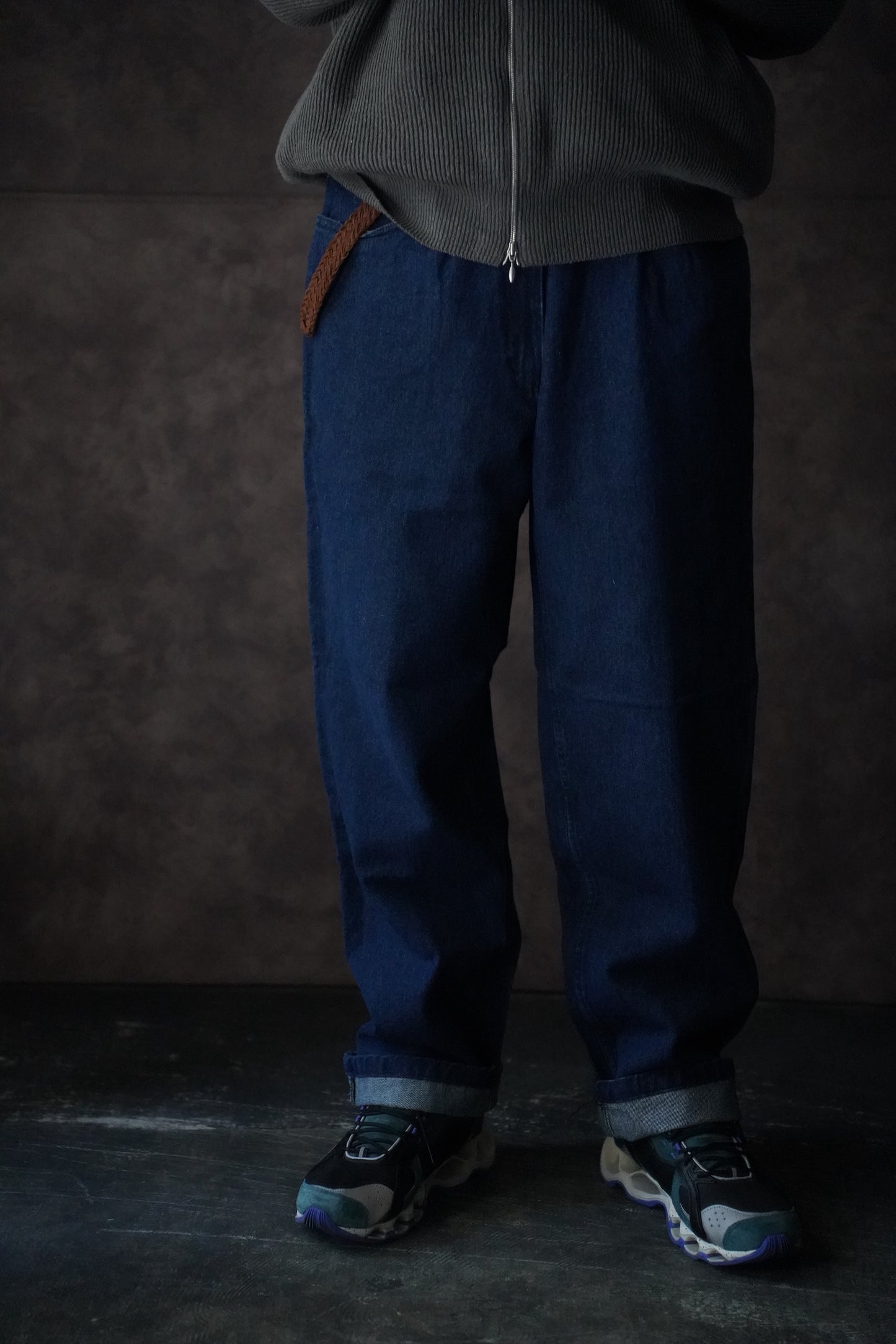 MEN DEADSTOCK 90s Italian Army Denim Pants