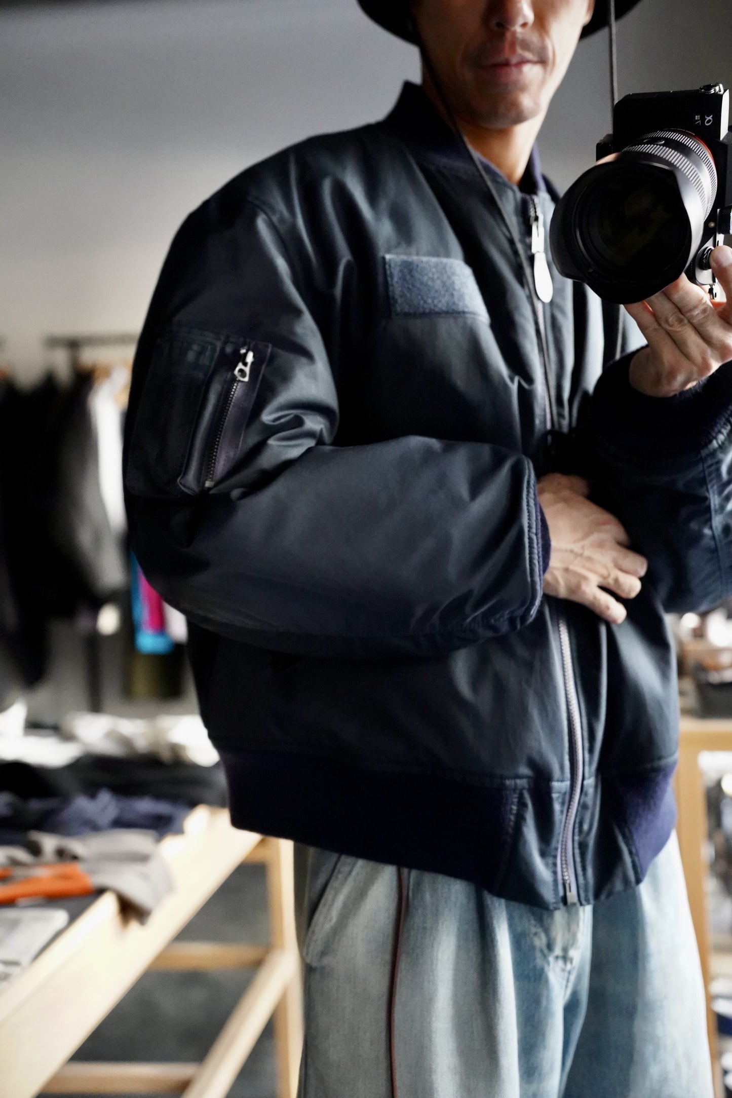 MEN CIOTA/シオタ MA-1 Flight Jacket