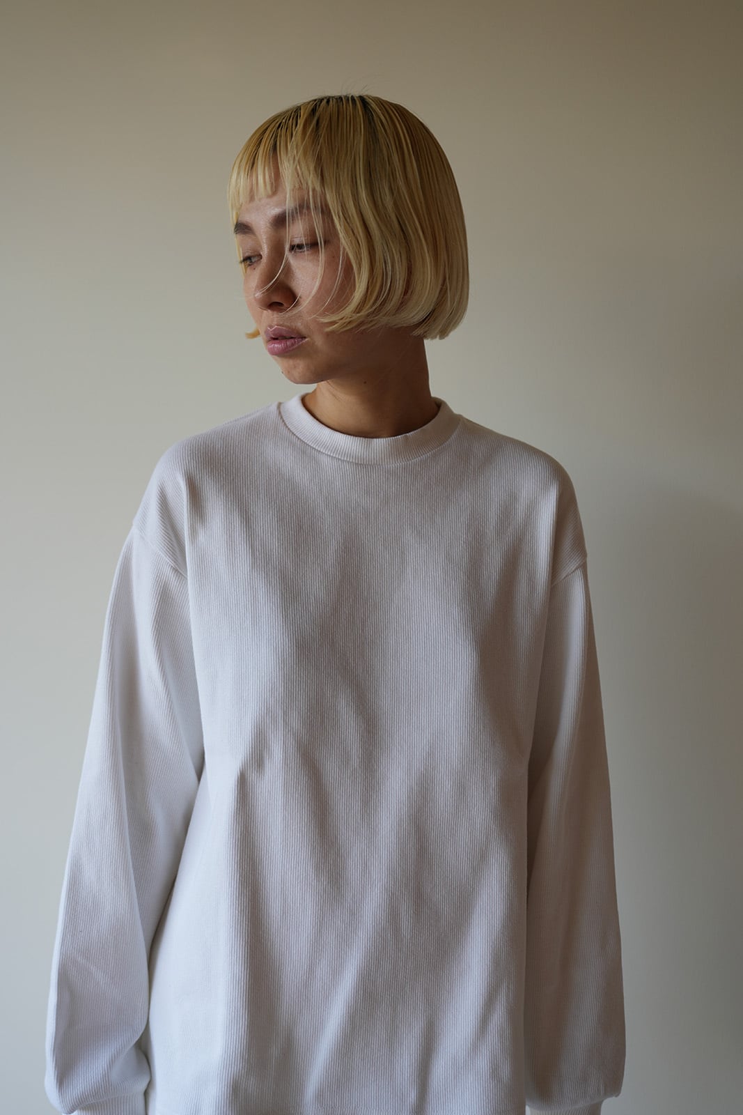 WOMEN MOON TREE PLANET long T white