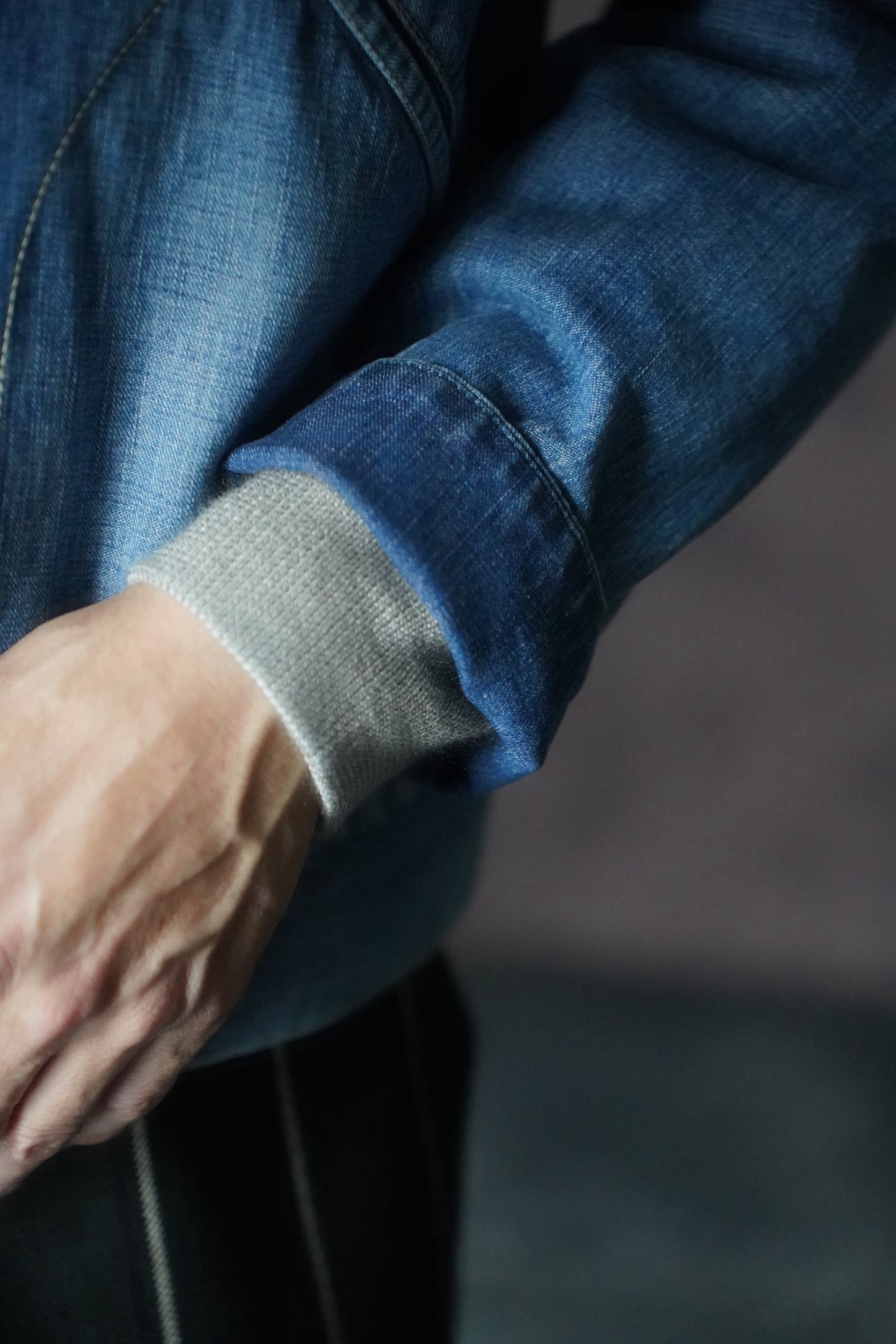 MEN NECESSARY or UNNECESSARY / ネセサリーオアアンネセサリー KEY DENIM