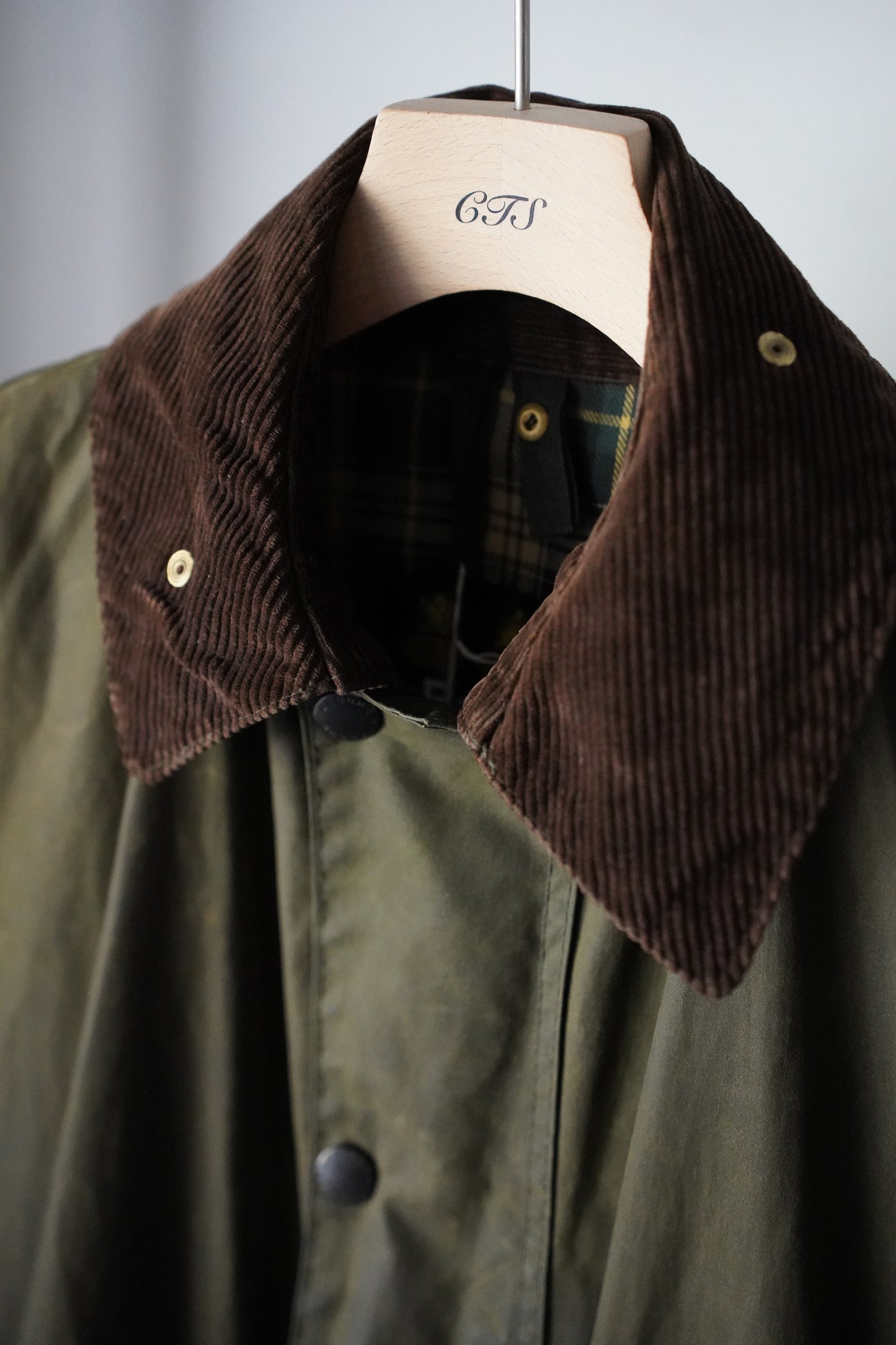 MEN VINTAGE/ビンテージ Barbour Border Sage 38 (3Crown)
