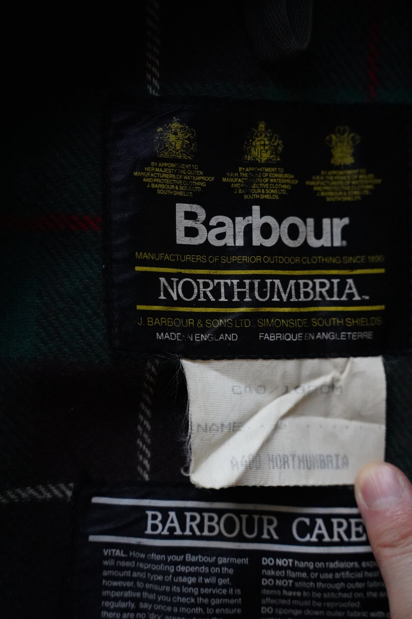 MEN VINTAGE/ビンテージ Barbour Northumbria Sage 40 (3Crown)