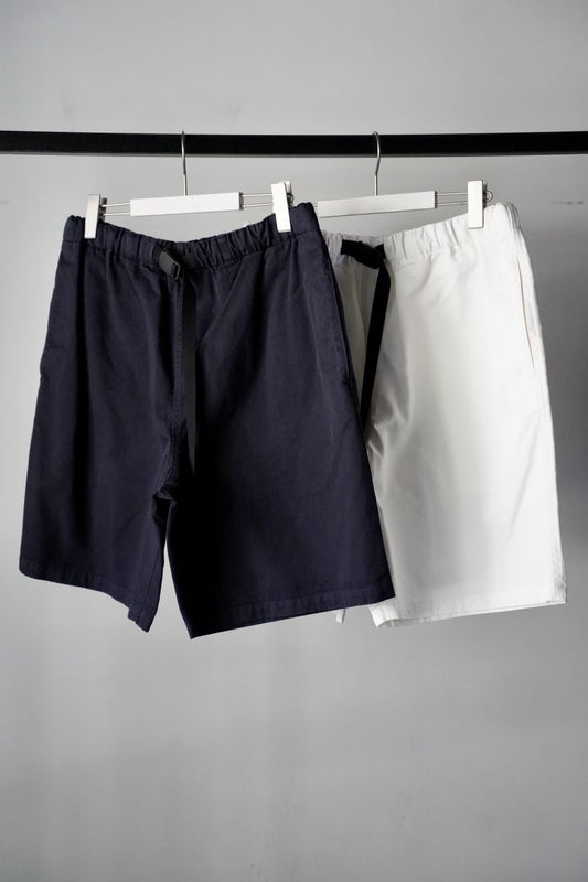 MEN Y/ ワイ ORGANIC COTTON CHINO SHORTS