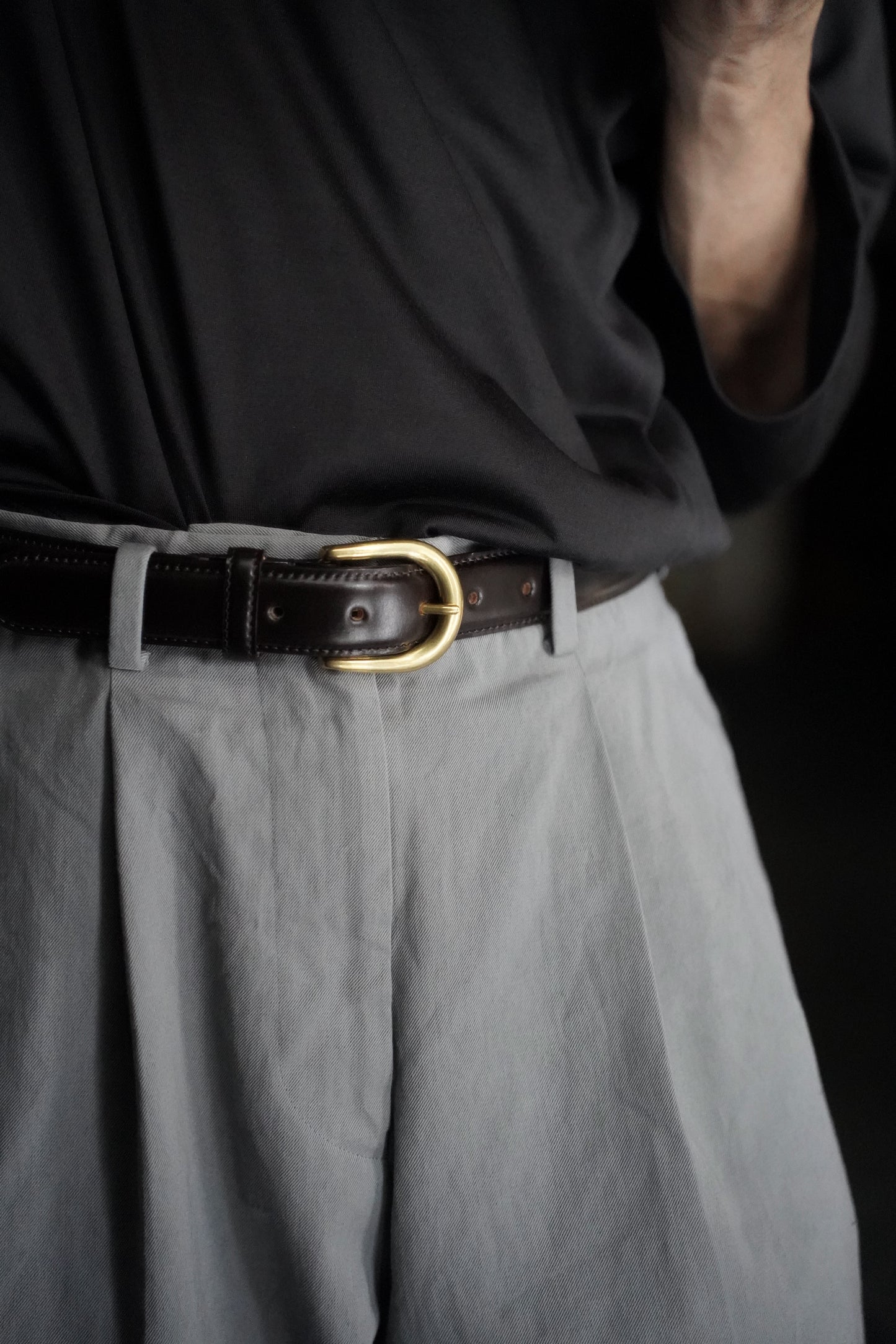 MEN PERSONAL MATTERS / パーソナル マターズ CORDOVAN BELT