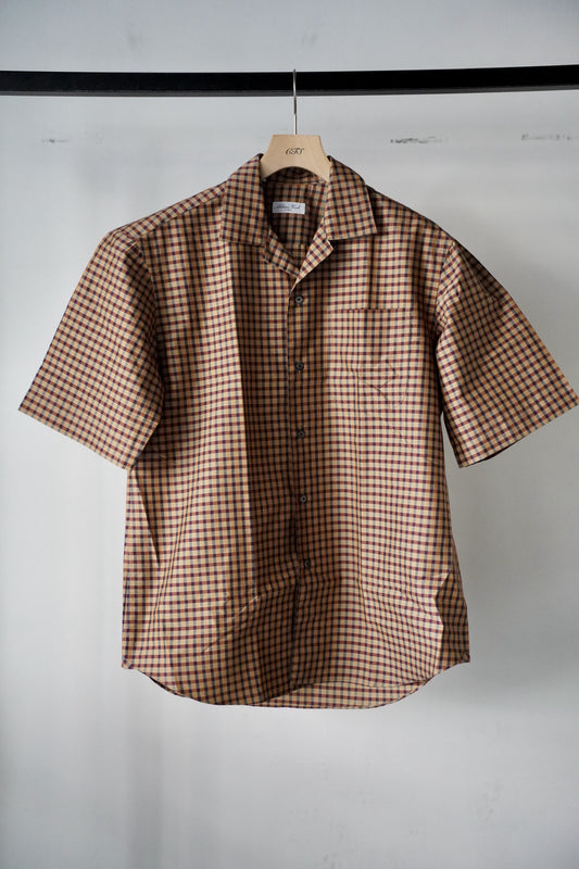 MEN　Salvatore Piccolo / サルバトーレピッコロ　Short Sleeve Shirt check