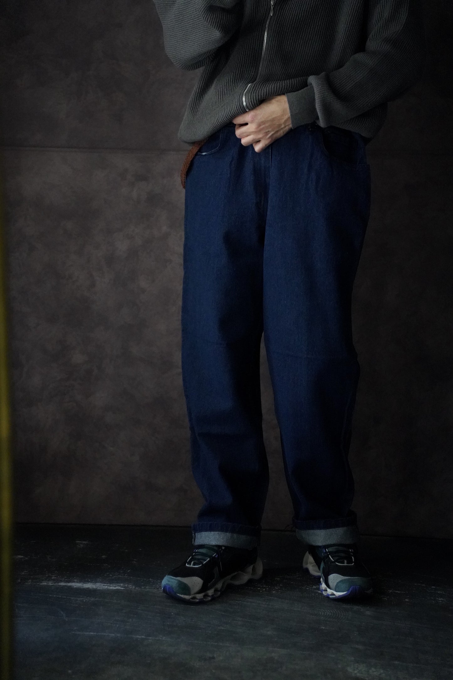 MEN DEADSTOCK 90s Italian Army Denim Pants