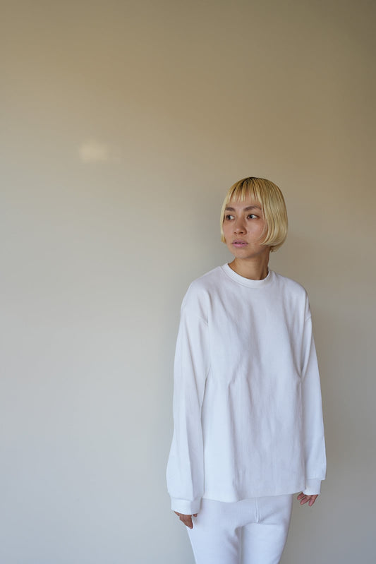 WOMEN MOON TREE PLANET long T white