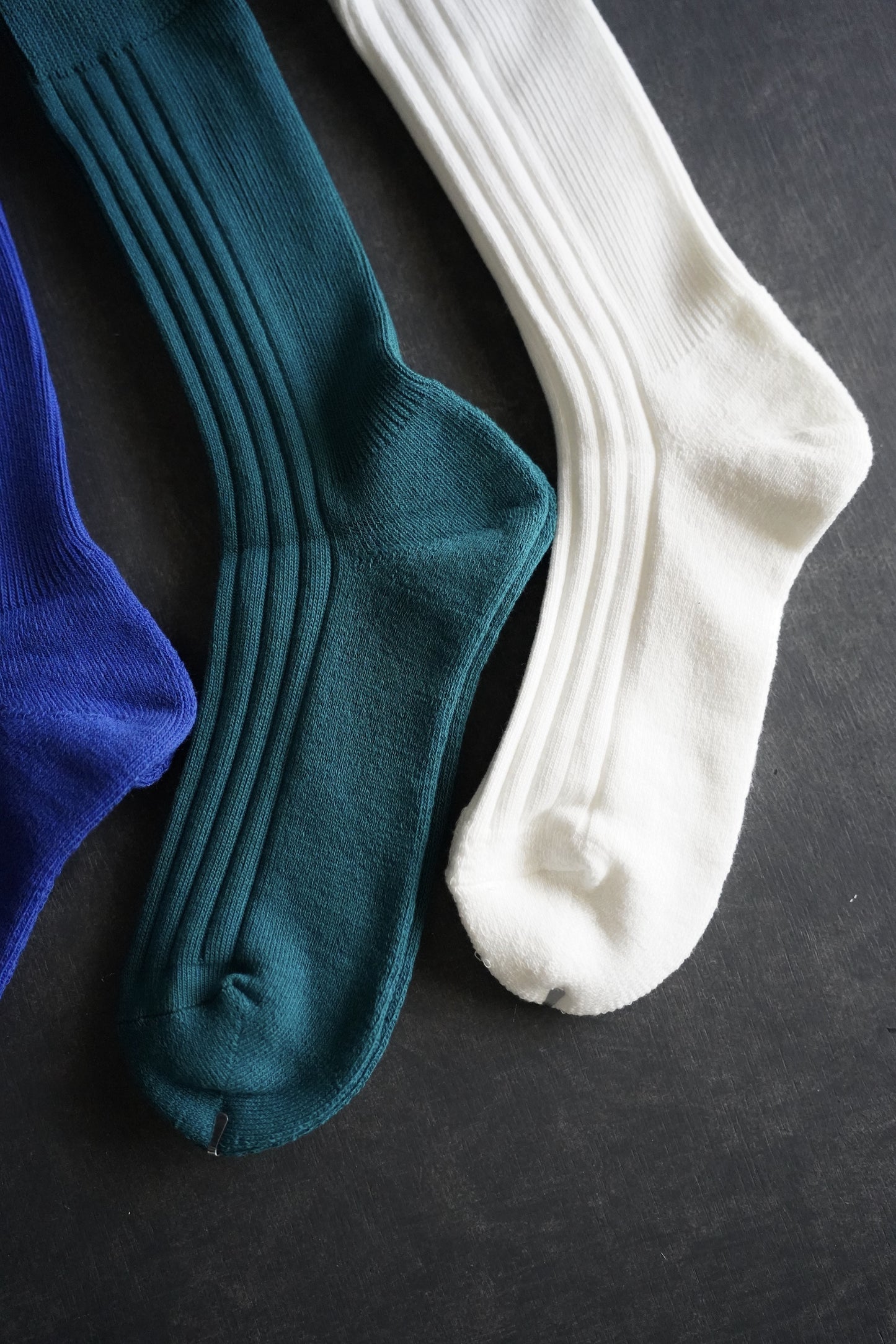 MEN NAVY ROOTS ネイビールーツ パイルカラーリブソックス