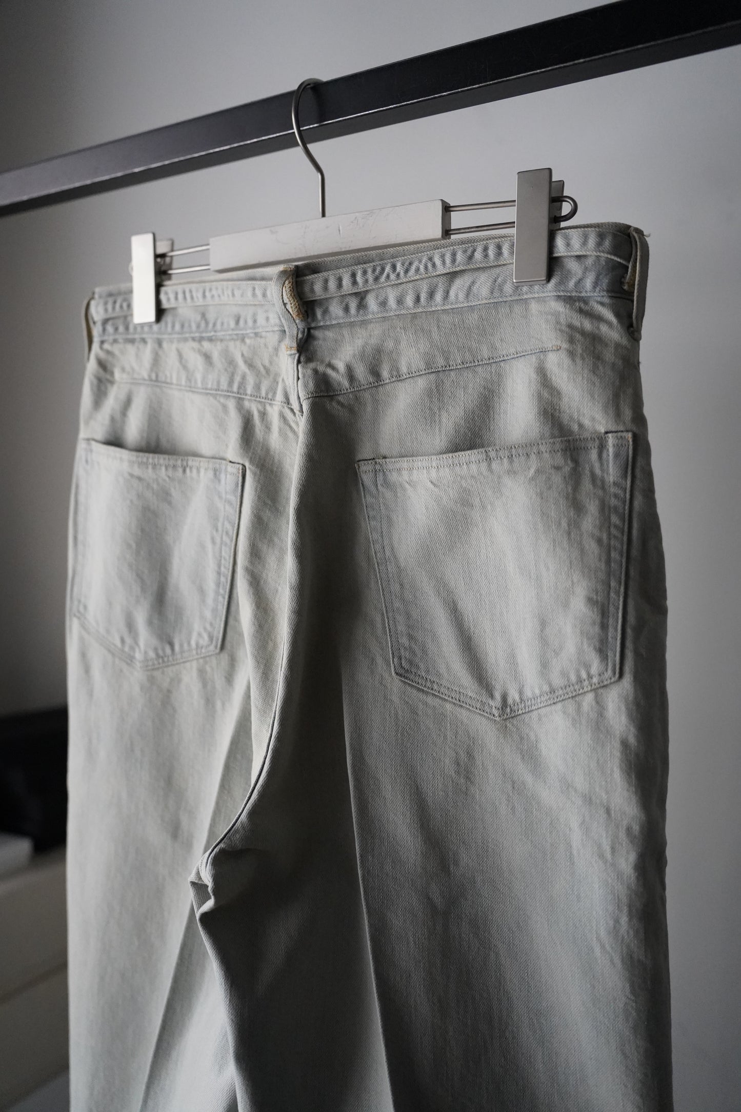MEN blurhms/ブラーム 12.9oz Denim Narrow Belted Pants