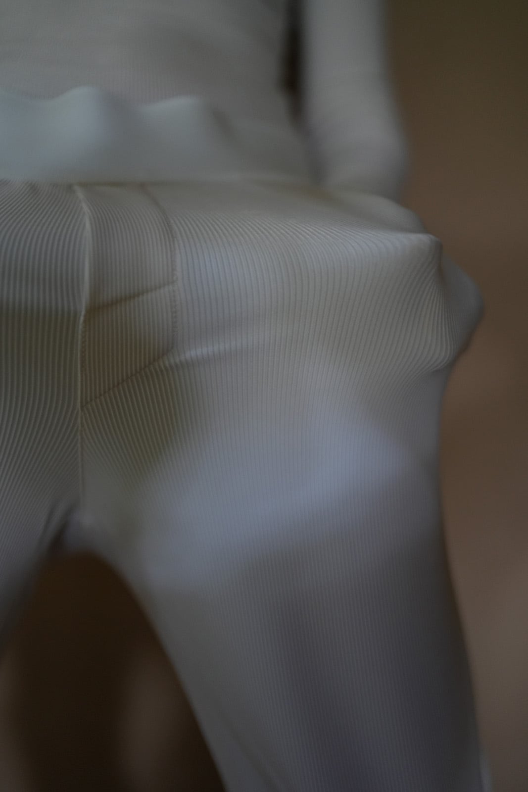 WOMEN MOON TREE PLANET line pants sports white