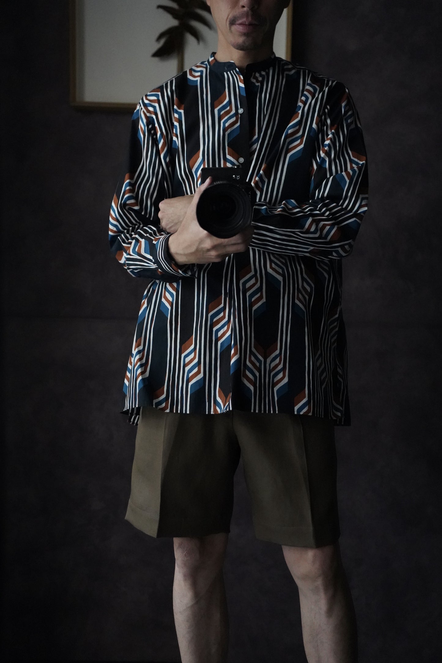 MEN HEUGN / ユーゲン Bill Wool linen SHORT