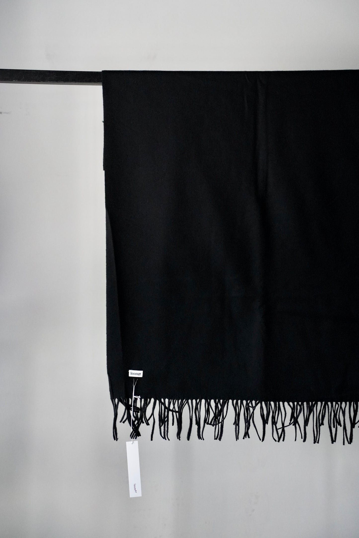 MEN/WOMEN loomer ルーマー Lambs Wool Plain Stole