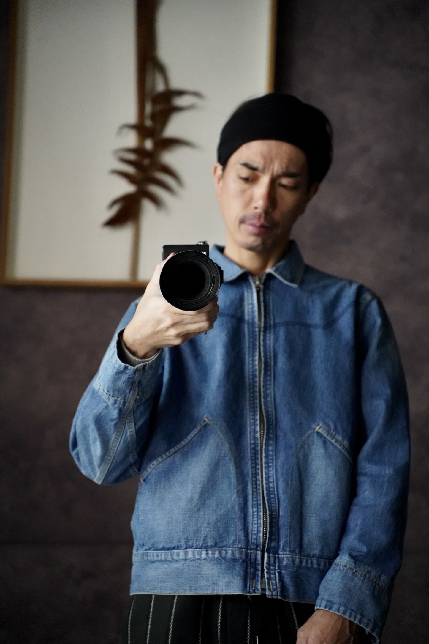 MEN NECESSARY or UNNECESSARY / ネセサリーオアアンネセサリー KEY DENIM