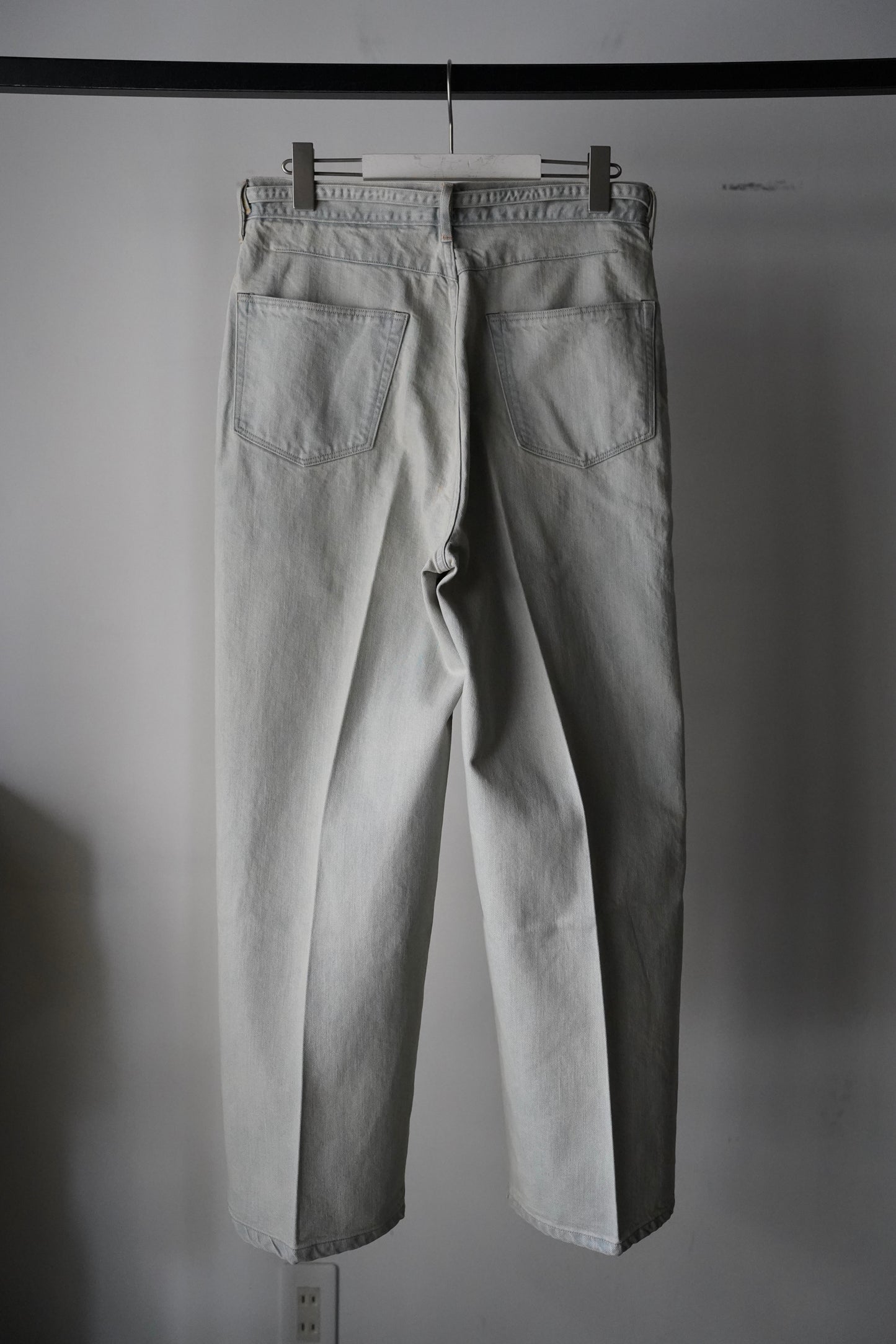 MEN blurhms/ブラーム 12.9oz Denim Narrow Belted Pants