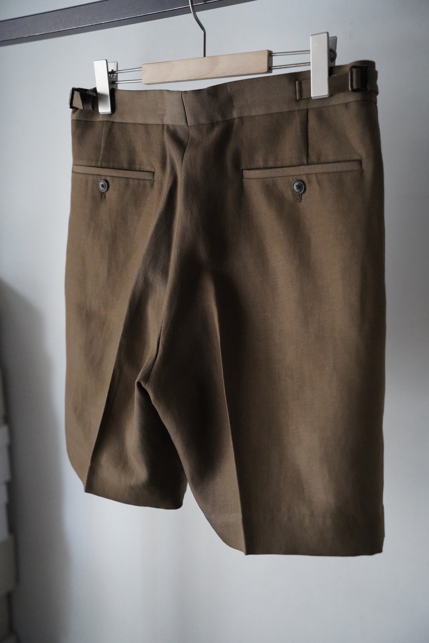 MEN HEUGN / ユーゲン Bill Wool linen SHORT