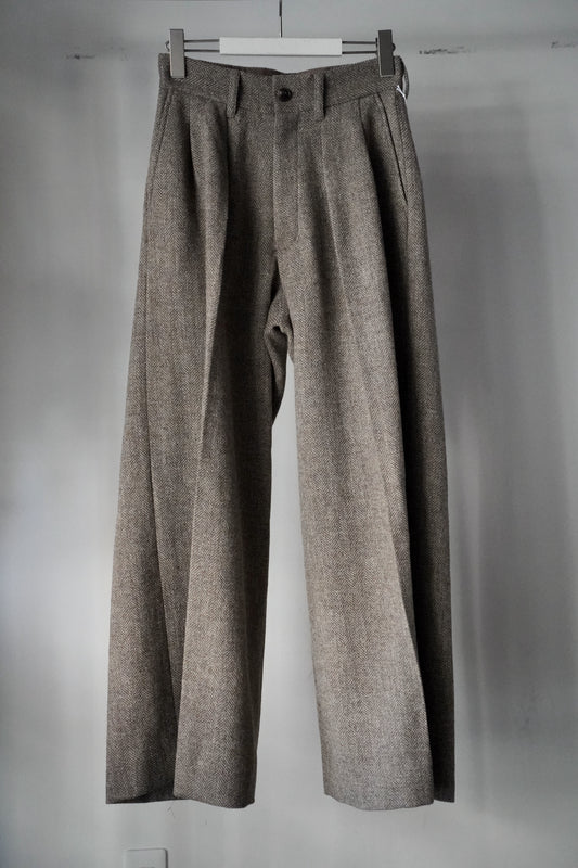 WOMEN RYU KAGA Herringbone trousers
