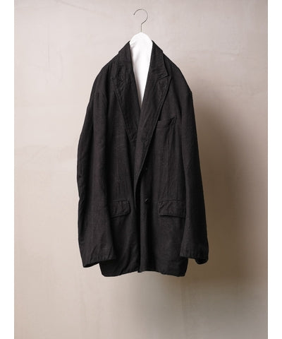 MEN MAATEE & SONS ダブルGATHERED JK SILK NEL