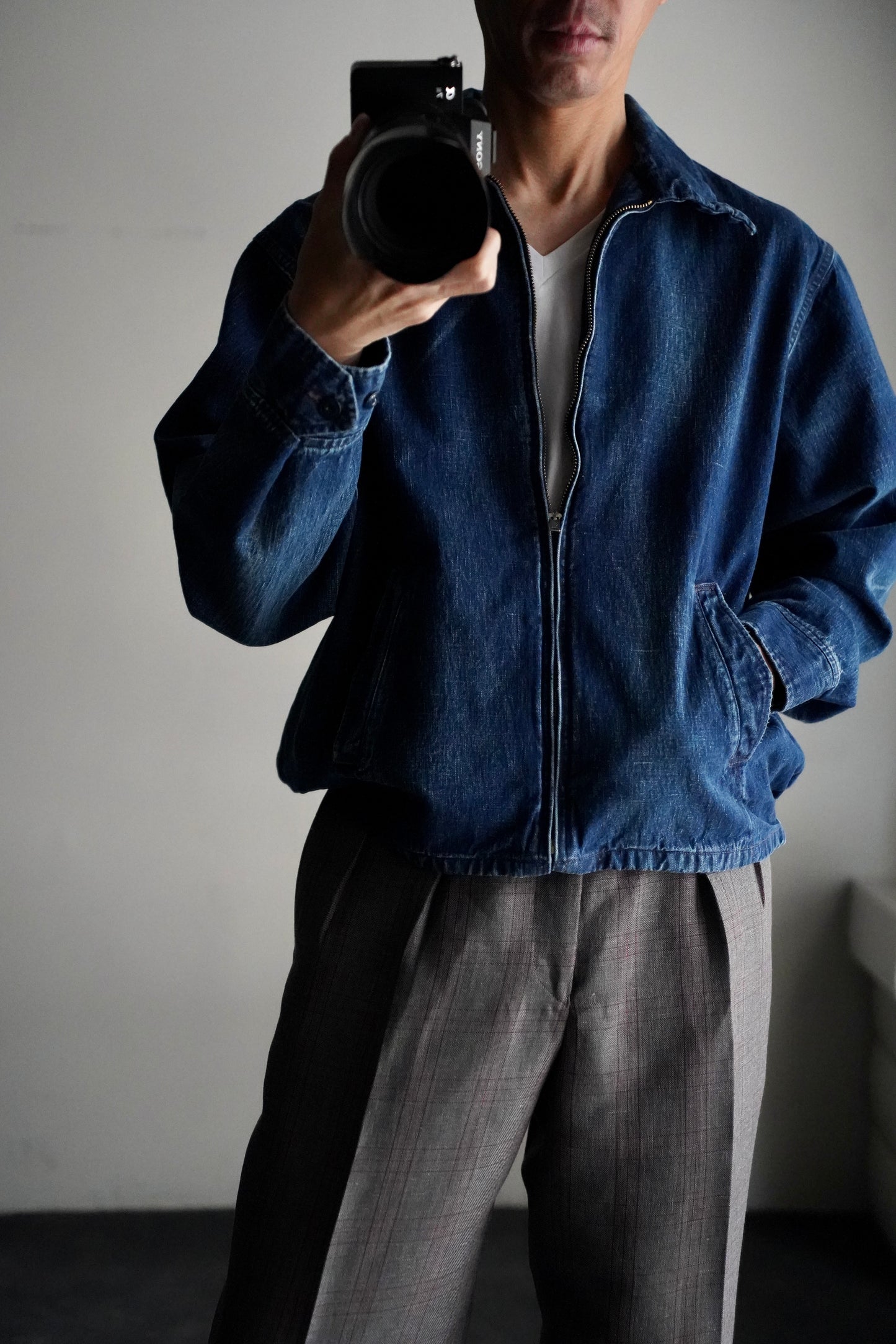 MEN NECESSARY or UNNECESSARY / ネセサリーオアアンネセサリー TOWN DENIM VINTAGE