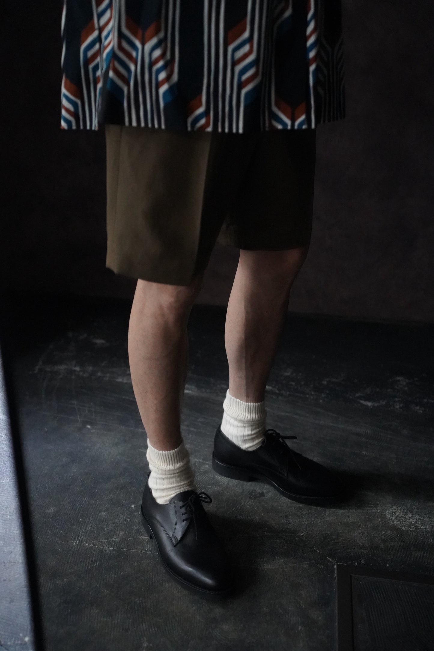MEN HEUGN / ユーゲン Bill Wool linen SHORT