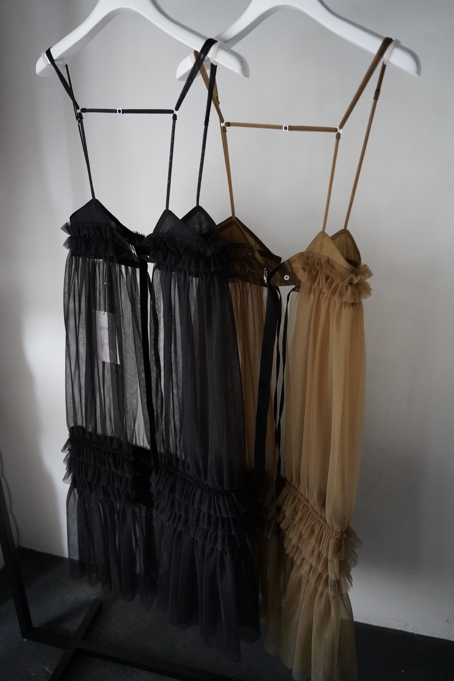 WOMEN RYU KAGA Commerbund tulle skirt