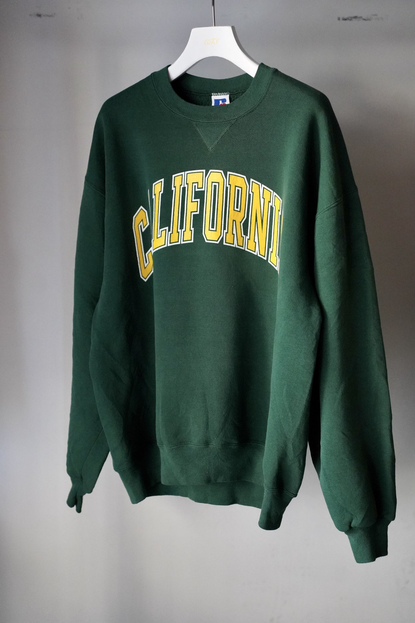 MEN/WOMEN　VINTAGE　CALIFORNIA SWEAT  D.GREEN　