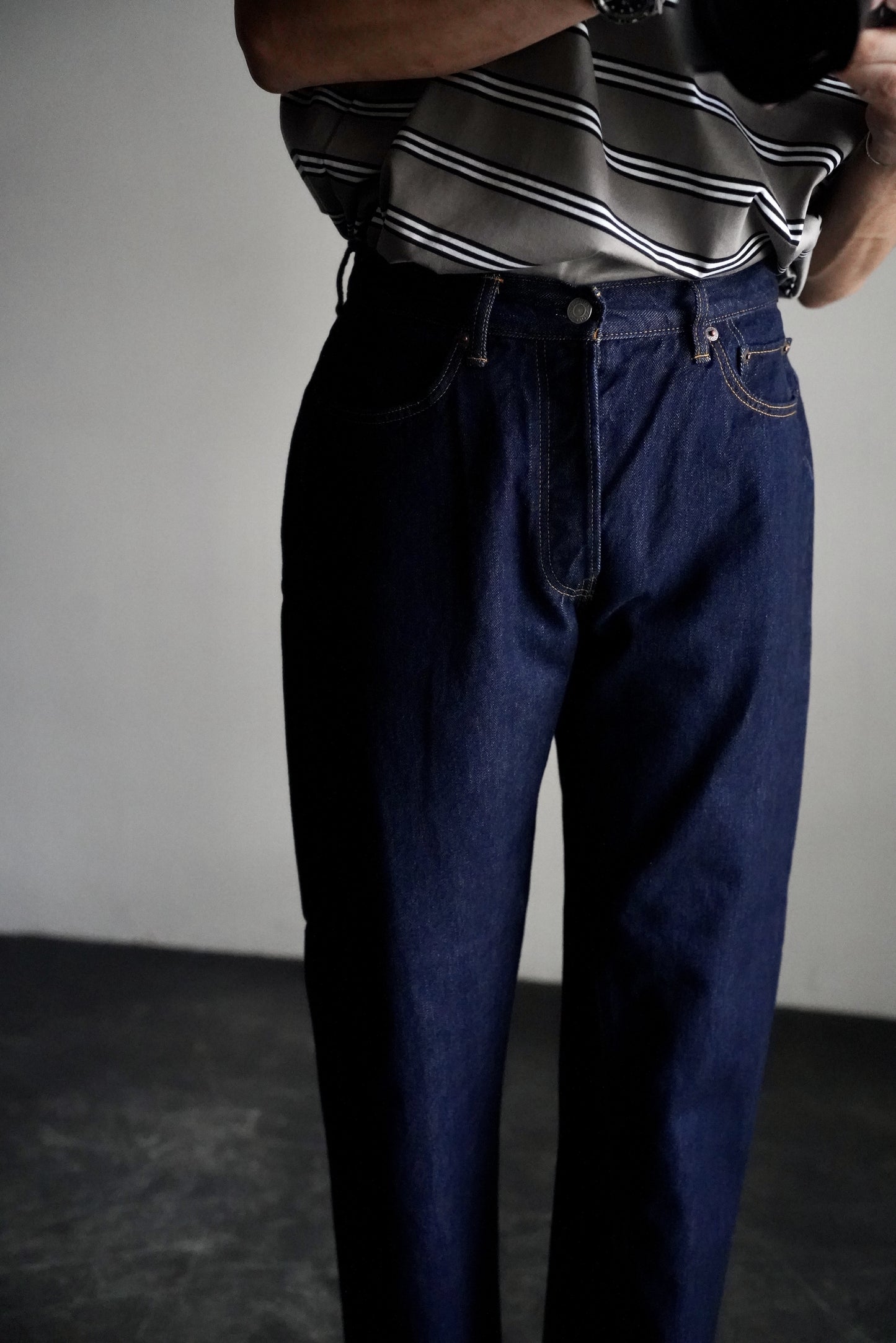 MEN CIOTA/シオタ 本藍 スビンコットン 13,5oz ストレートデニム