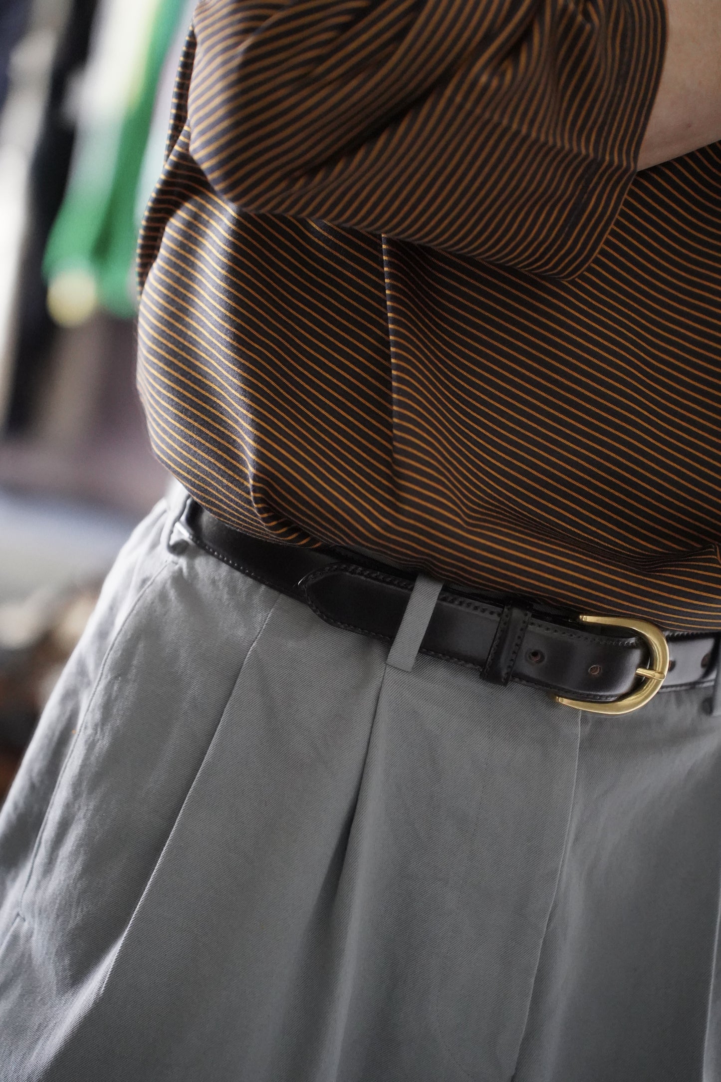 MEN PERSONAL MATTERS / パーソナル マターズ CORDOVAN BELT