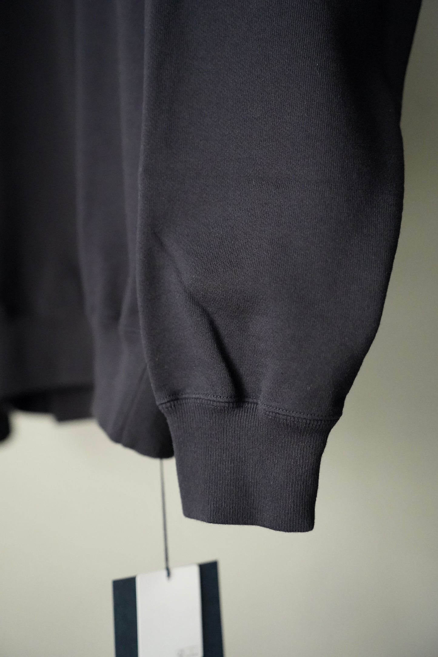 MEN/WOMEN Y/ ワイ ORGANIC COTTON BLEND HEAVY WEIGHT FLEECE TURTLE NECK
