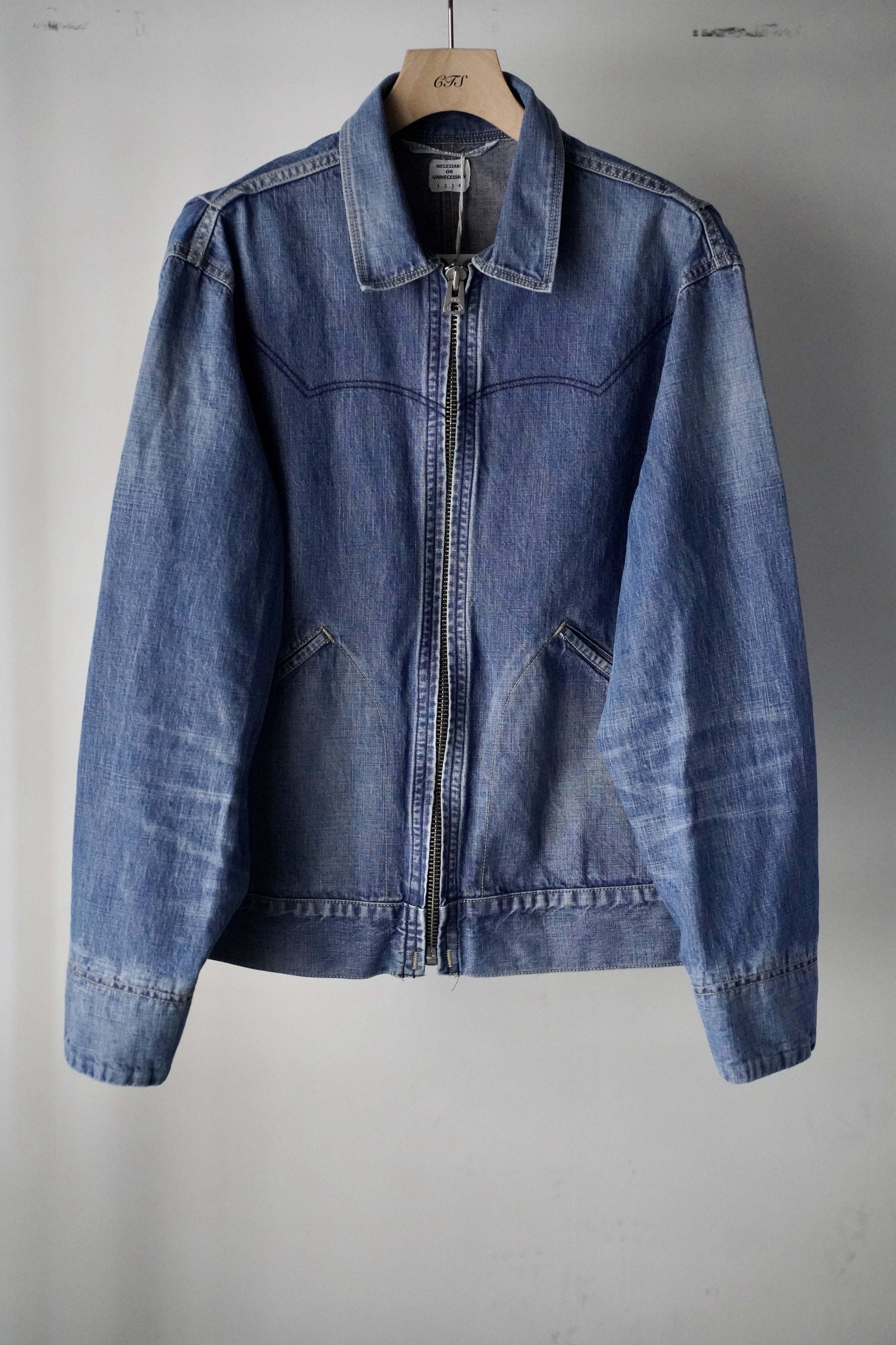 ネセサリーオアアンネセサリー　RITENOUR DENIM MEN NECESSARY or UNNECESSARY / ネセサリーオアアンネセサリー
