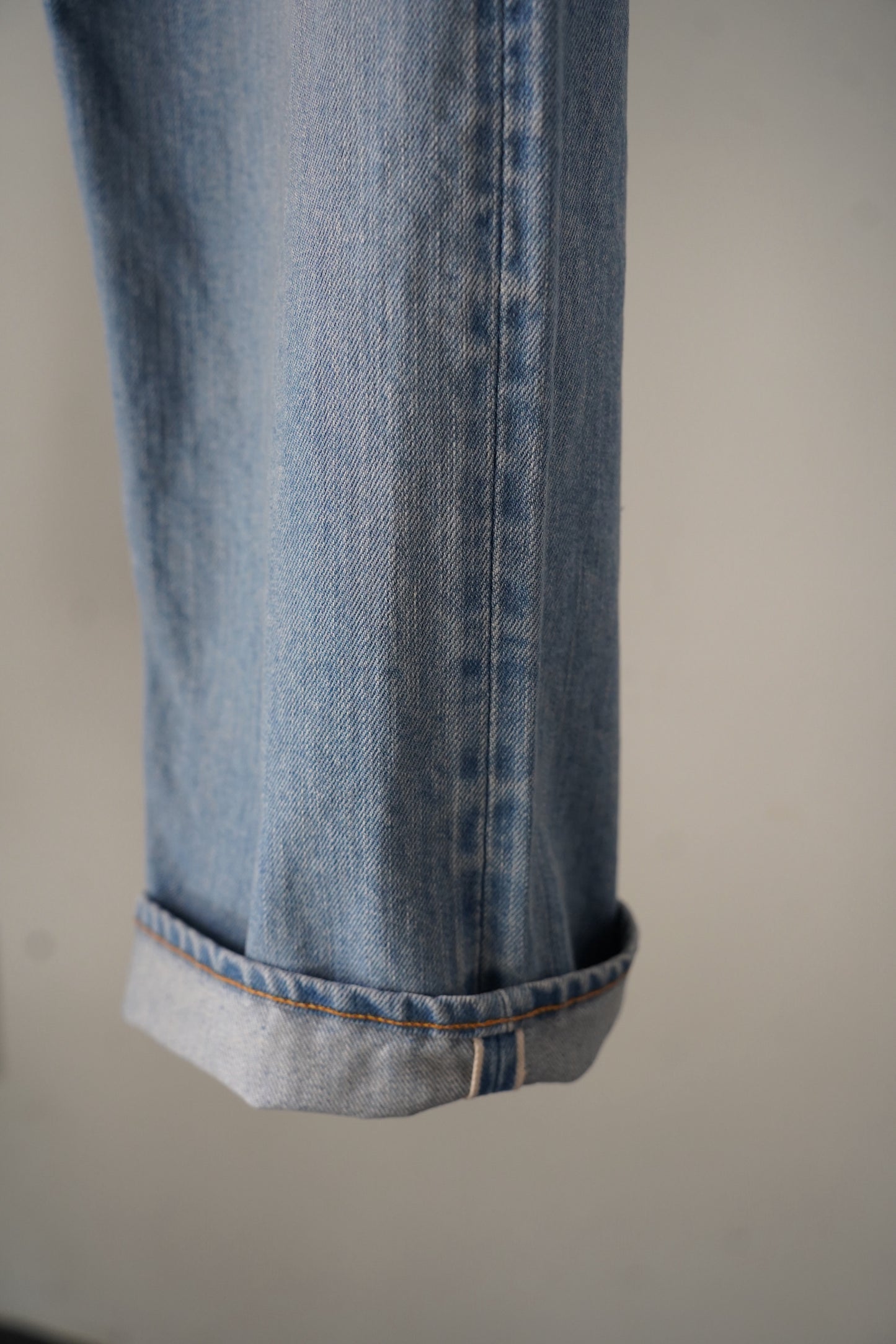WOMEN CIOTA/シオタ インディゴスビンコットン13.5ozハイウエストデニム