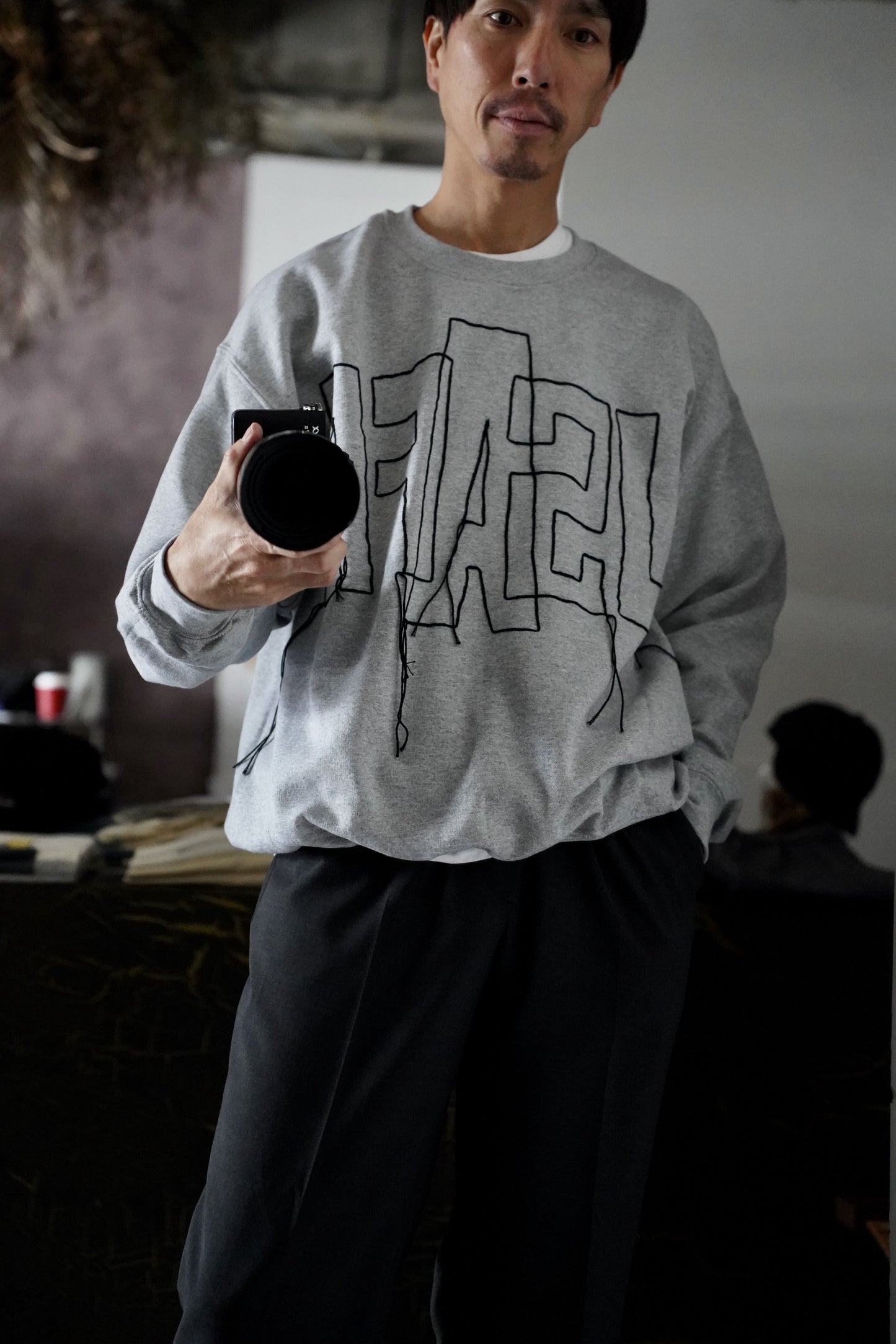 MEN　CODE EMBROIDERY SWEAT SHIRTS 'USAFA'  (GILDAN)