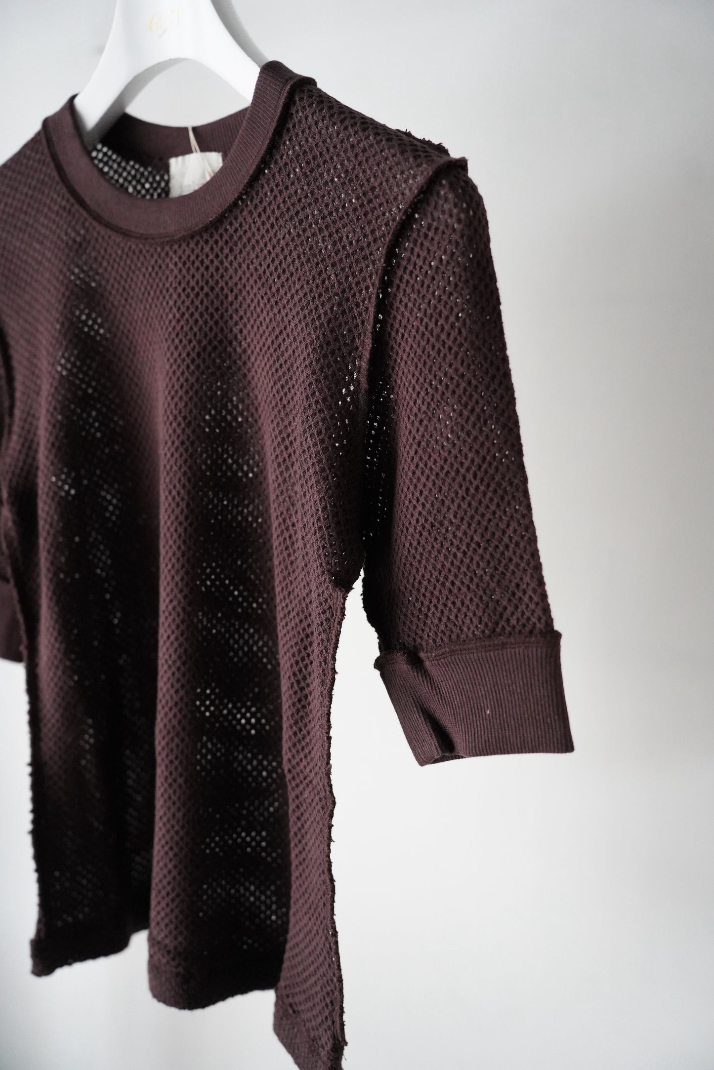 WOMEN jonnlynx/ジョンリンクス mesh tee