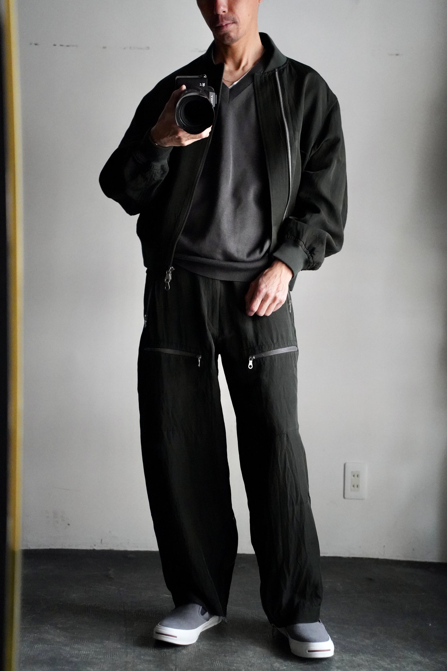 MEN blurhms/ブラーム Rayon Nylon Silk B-15A Jacket