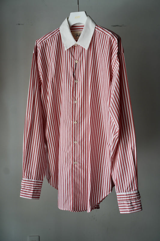 WOMEN JUN MIKAMI/ジュンミカミ シャツ DEAD STOCK RED STRIPE