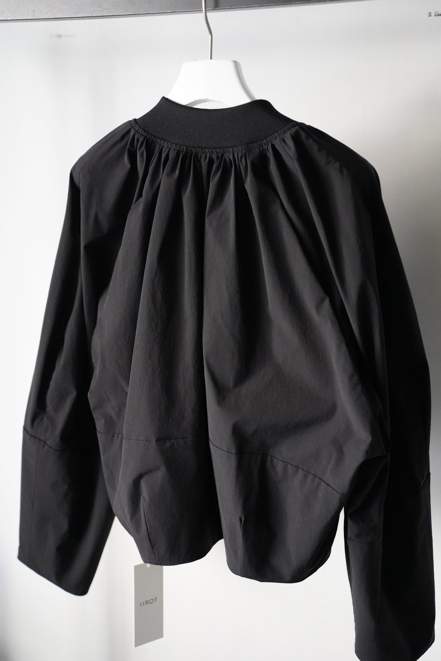 WOMEN IIROT/イロット Nylon Cotton Bomber